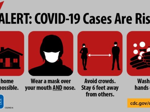 US CDC COVID-19 message